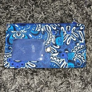 Vera Bradley Blue Tapestry Wallet